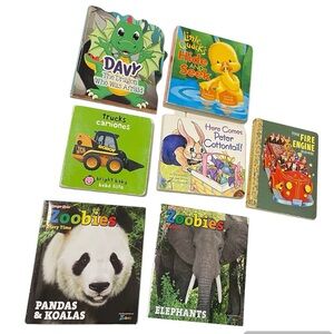 Lot of 7 Baby/ Toddler Story / Learning Books